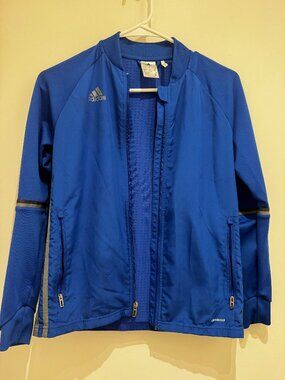 Adidas Climacool jacket zip long sleeve thin breathable mesh Medium M